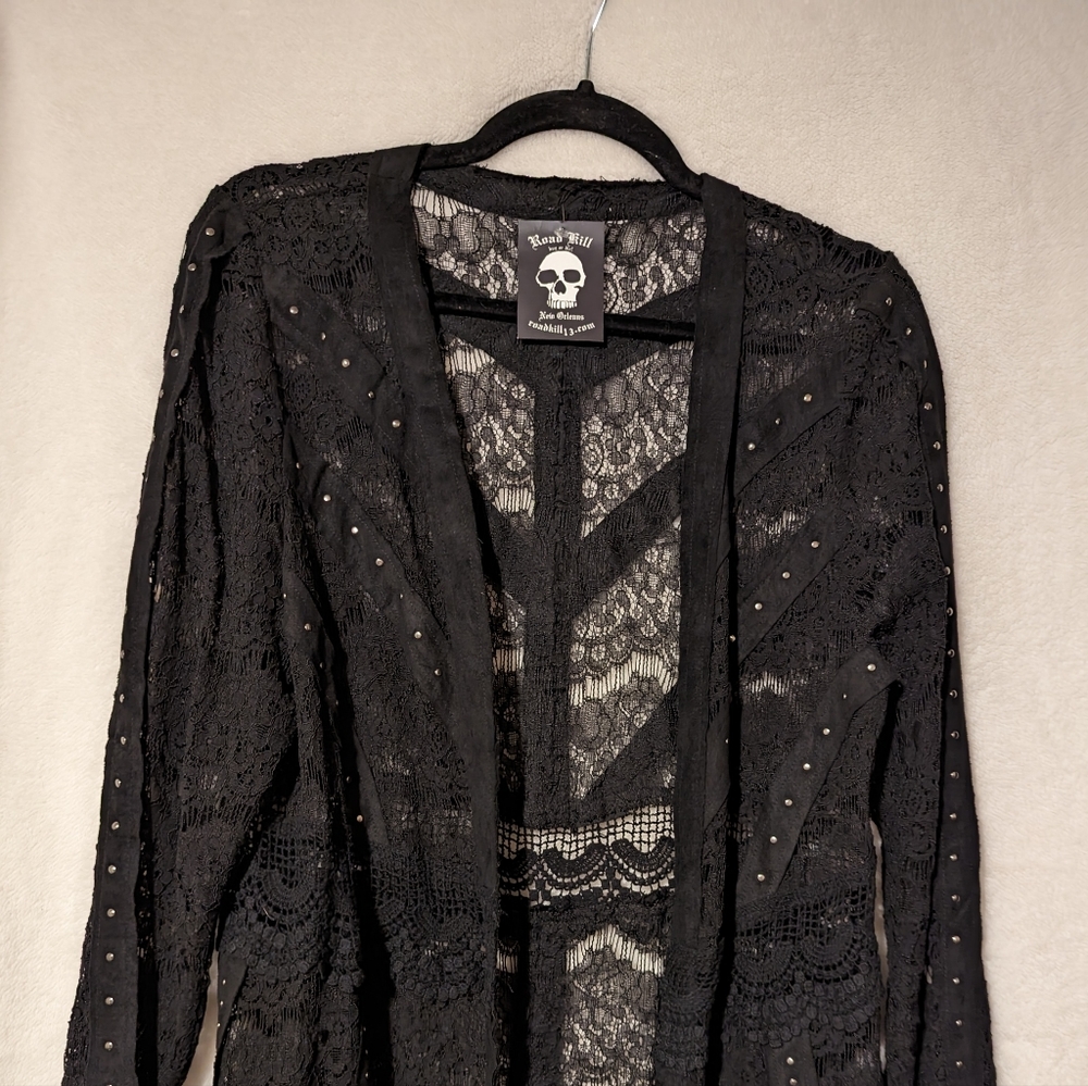 Lace duster from Roadkill in New Orleans